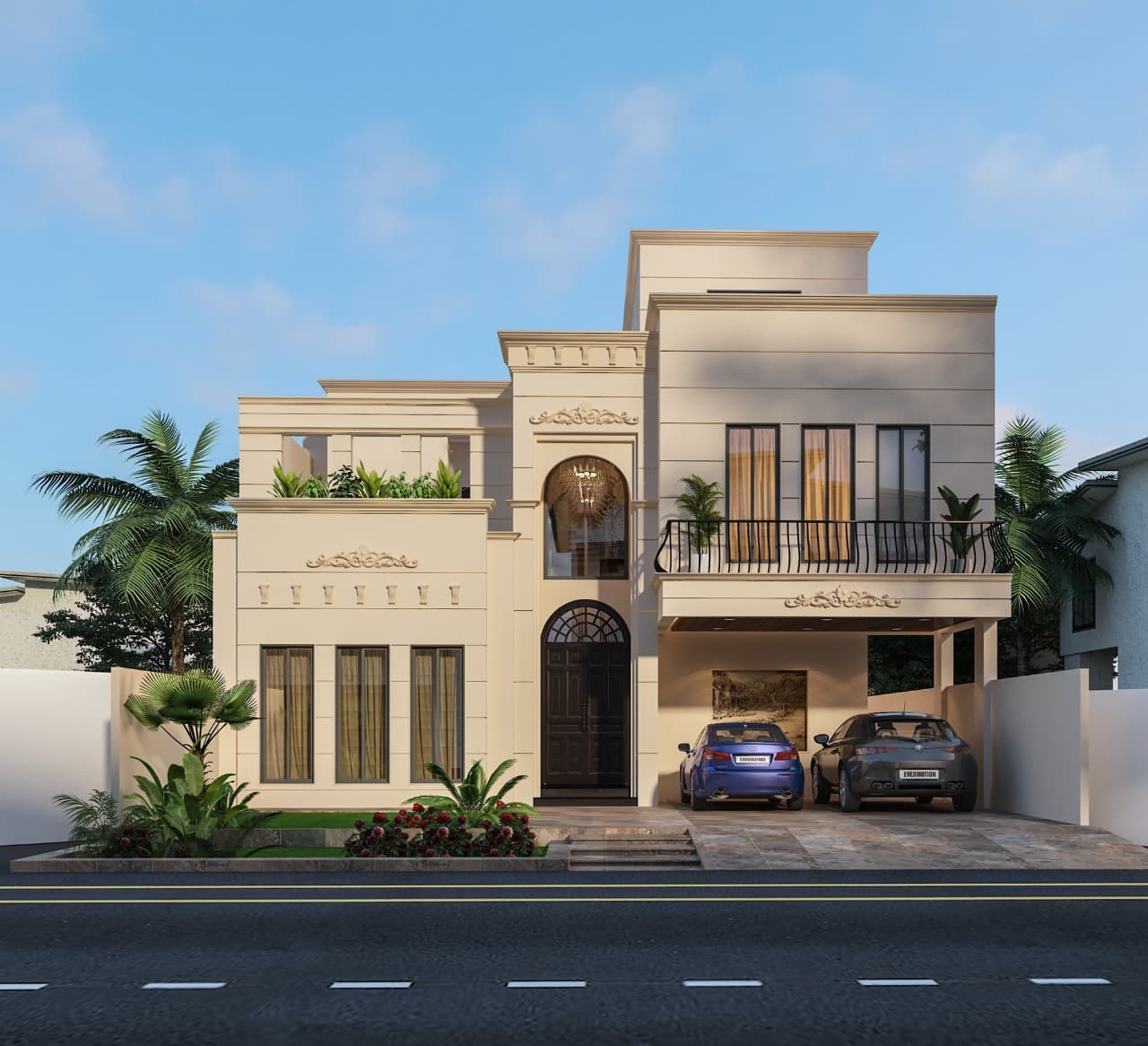 Town houses community project